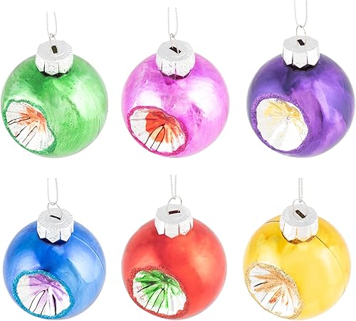 Miniatura 4 de RAZ Imports Adornos vintage, 2 pulgadas, juego de 12