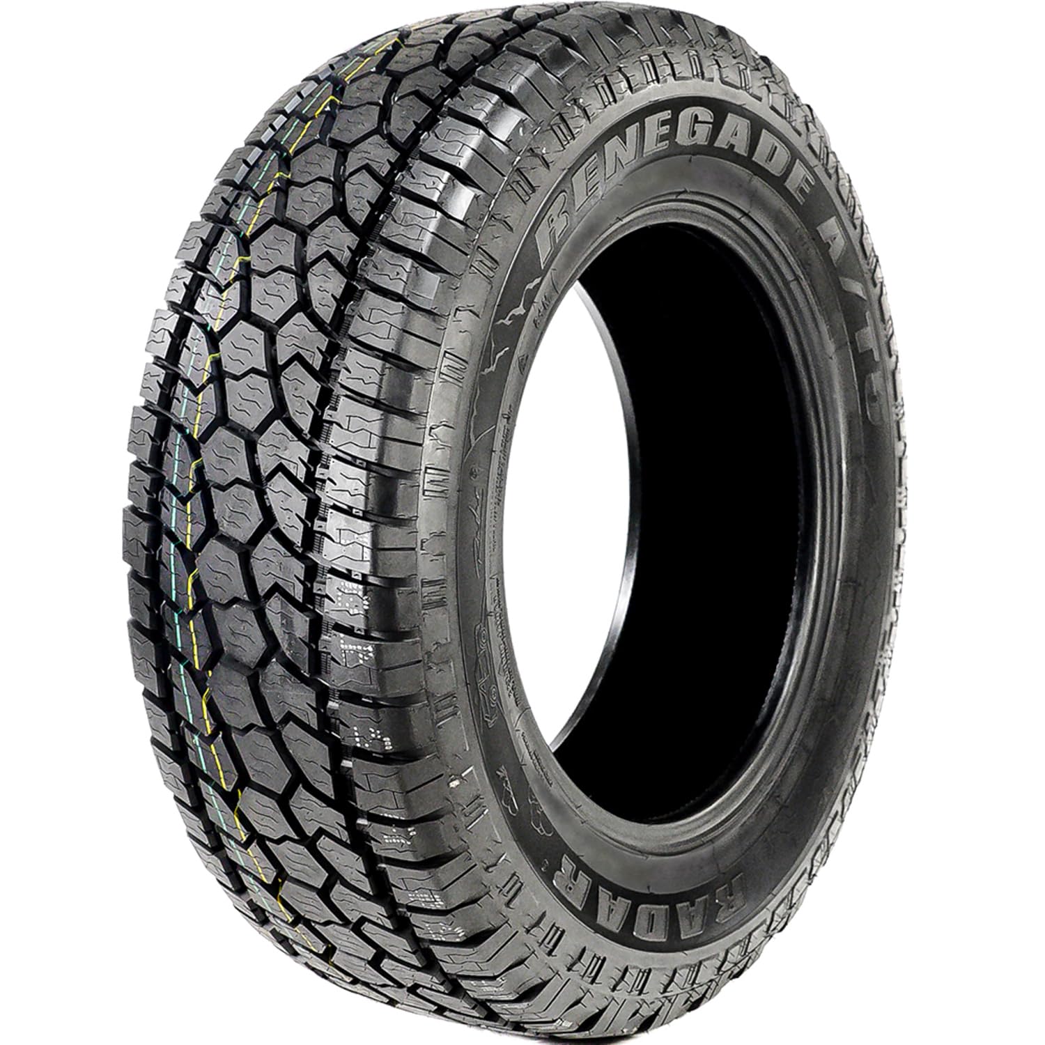 Radar Tires Radar Renegade AT5 All-Season Radial Tire - LT245