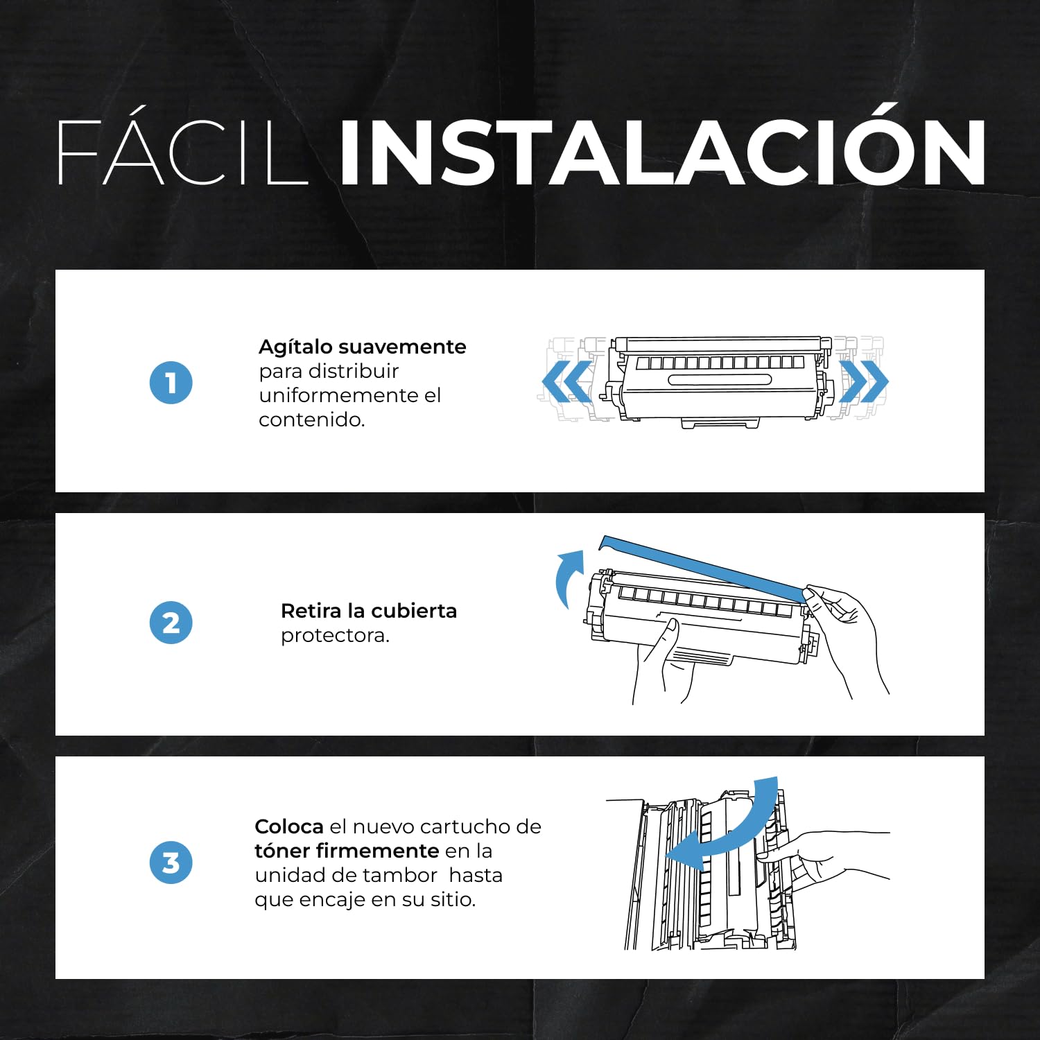 Cartuchos de Tóner Compatibles TN2420 para Brother MFC-L2710DW HL-L2310D HL-L2350DW (2 Unidades)
