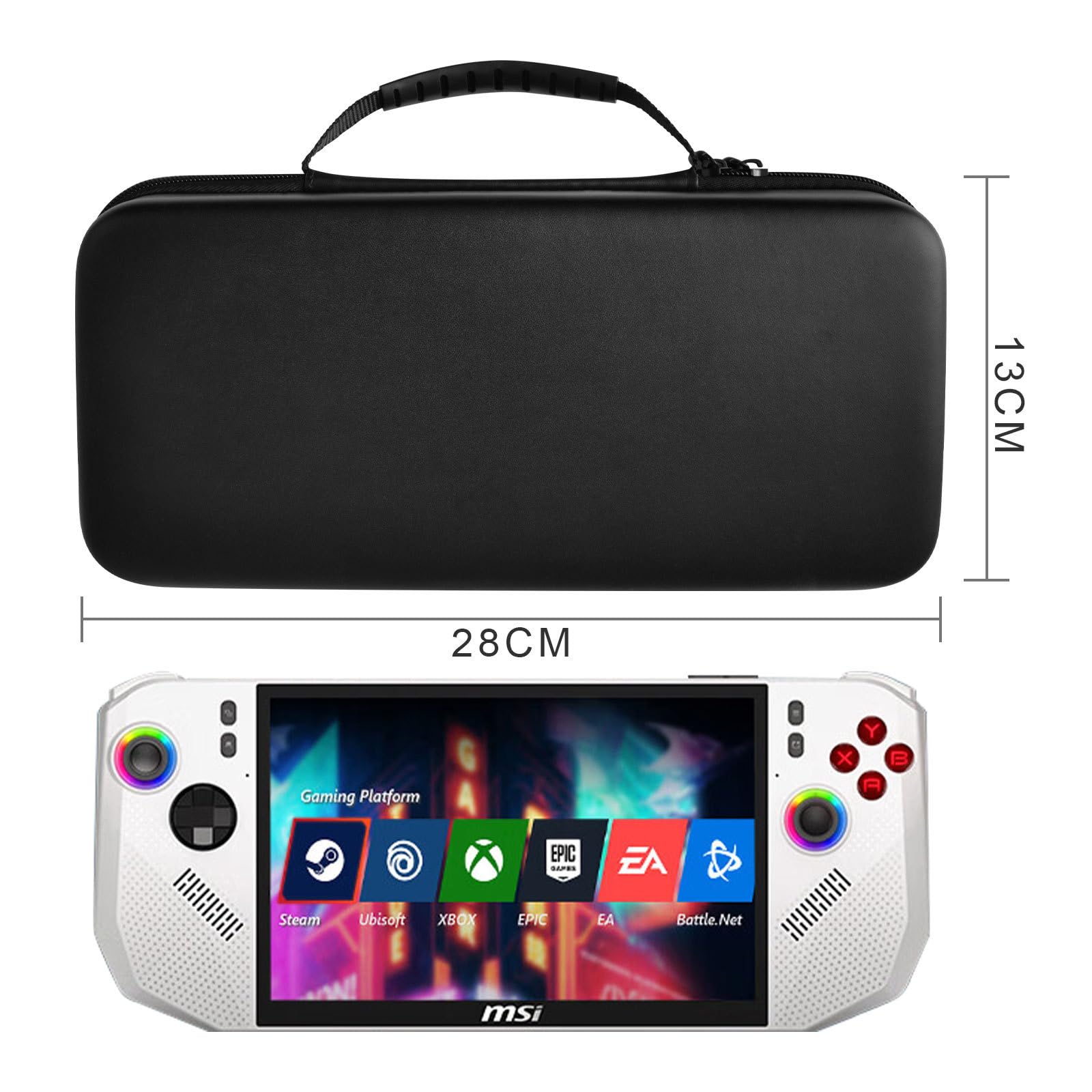 Jual Jys Carrying Case Lenovo Legion Go / Tas Penyimpanan Pouch Travel Bag Legion Go S / Msi Claw 8 Ai Di Seller Superstore 92 - Pejagalan, Kota Jakarta Utara