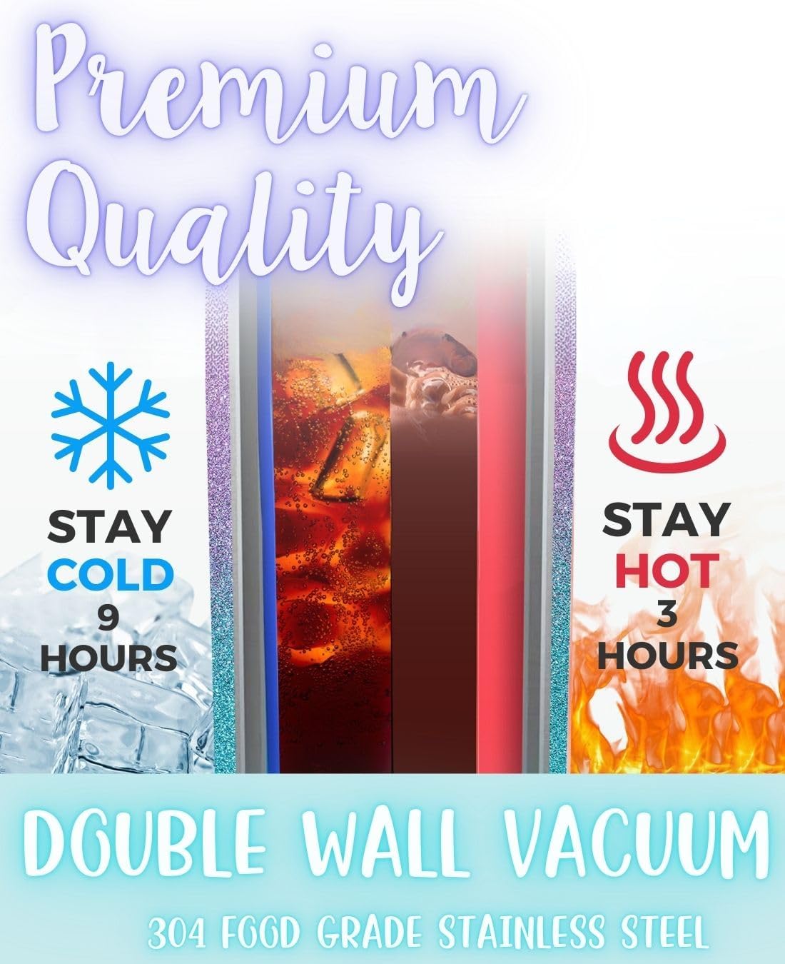 Onebttl Jellyfish Gifts for Women - 20oz/590ml Double Wall Vacuum Insulated Stainless Steel Skinny Tumblers Cups - Jellyfish Themed Gifts for Christmas - BP - Image 6