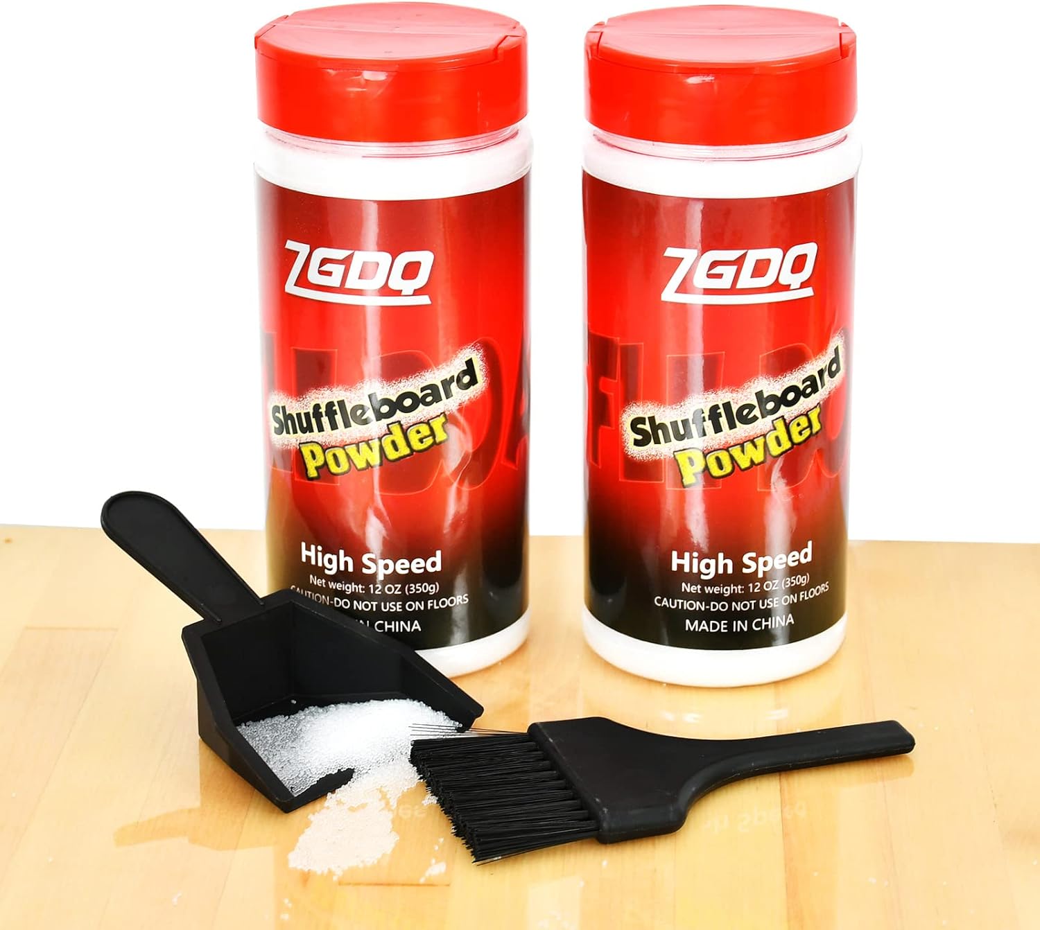 ZGDQ 2 Pack Shuffleboard Sand Shuffleboard Wax Powder with