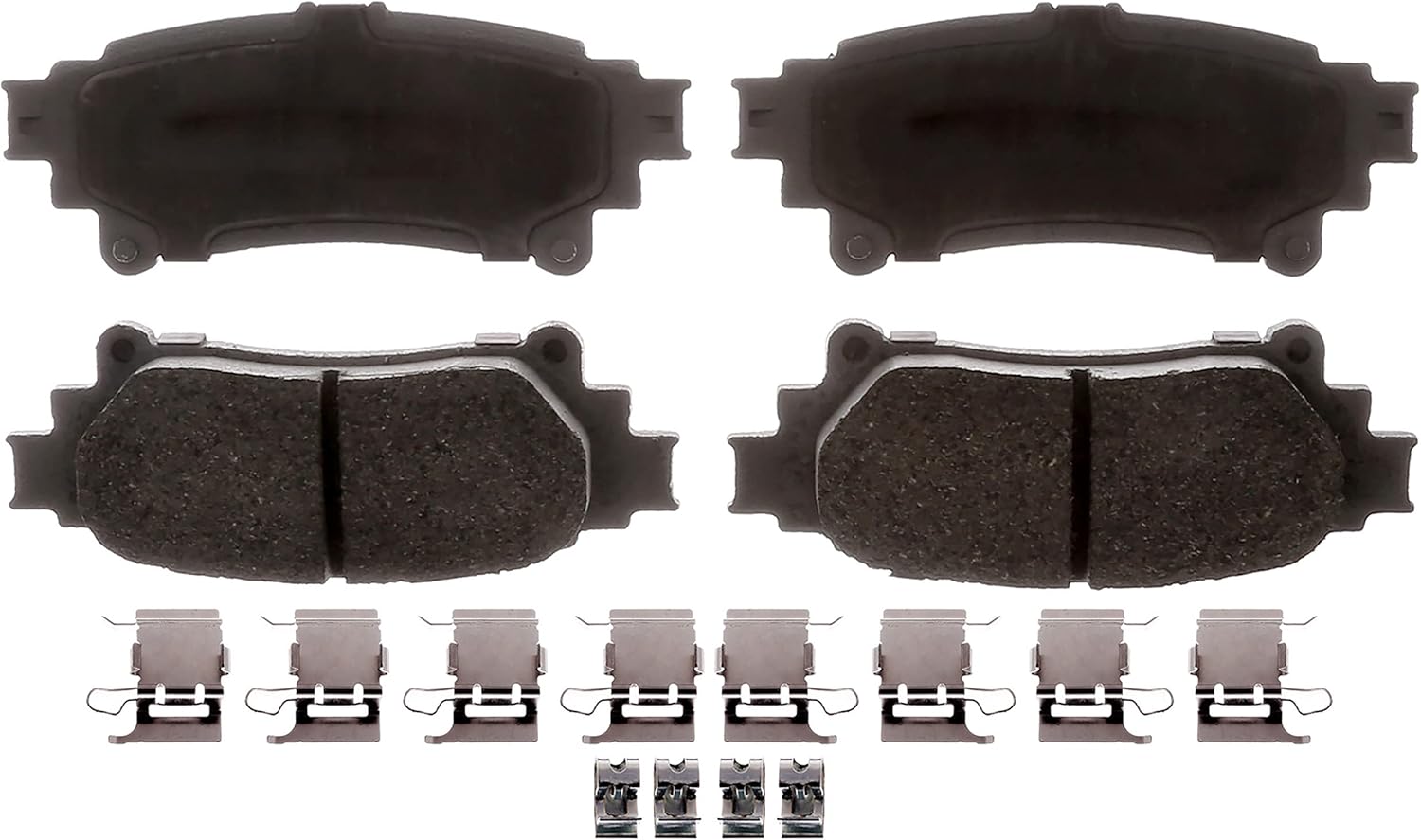 ACDelco Silver 14D1467CHF1 Ceramic Front Disc Brake Pad, Brake - View #4