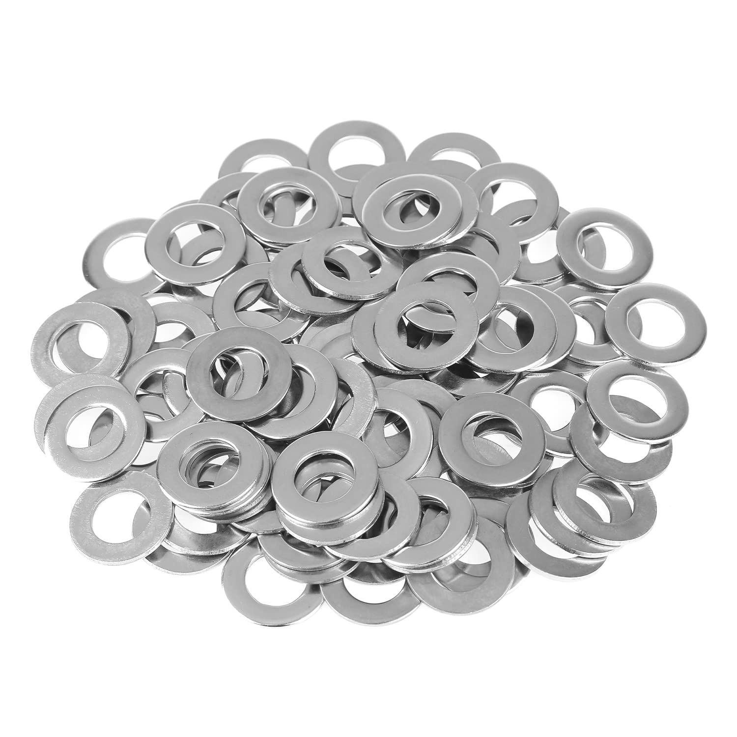 HELIFOUNER 240 Pieces 15 Sizes 304 Stainless Steel Large Fender Washer Assortment Kit (M3 M4 M5 M6 M8 M10 M12)