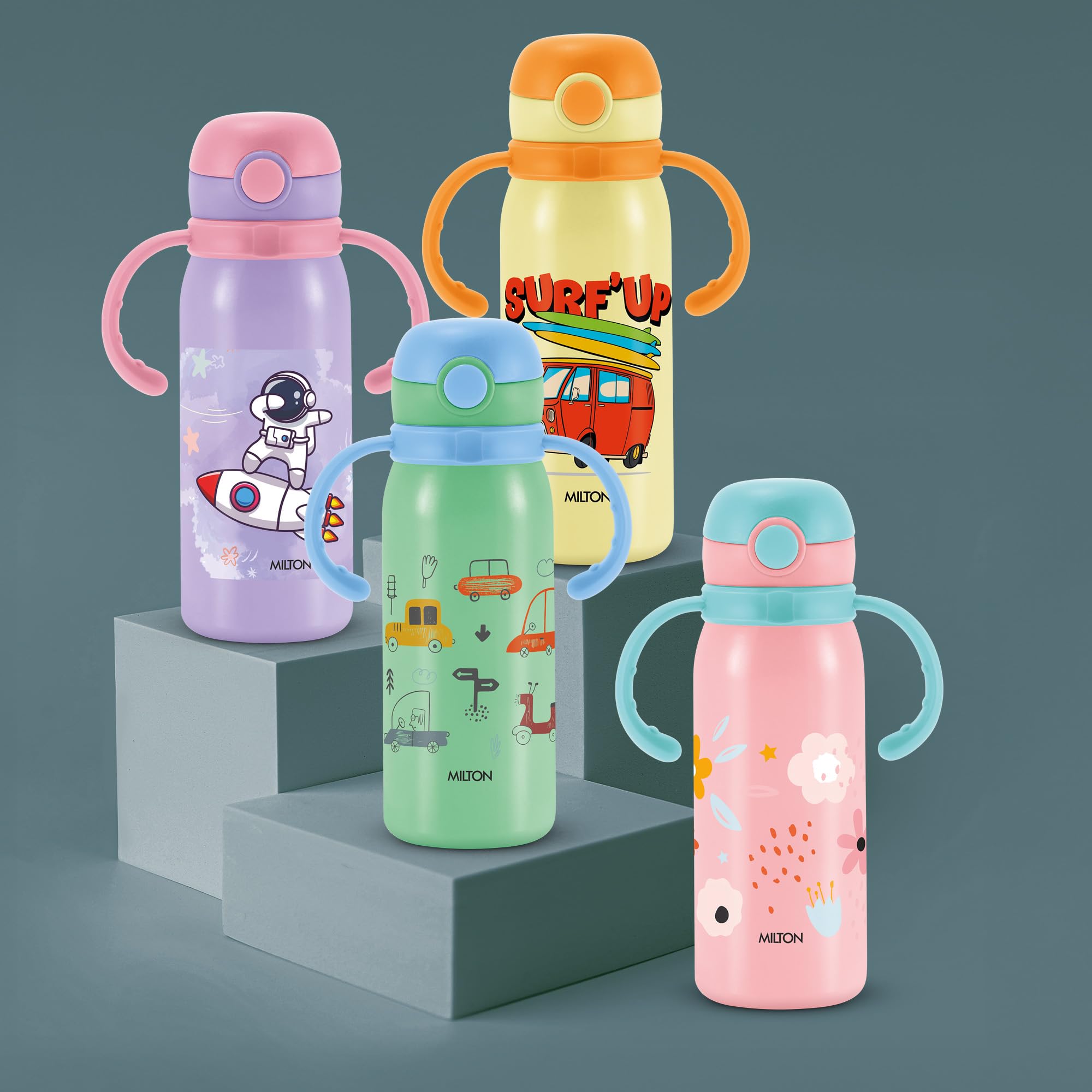Milton Fountain 650 Stainless Steel Water Bottle -7