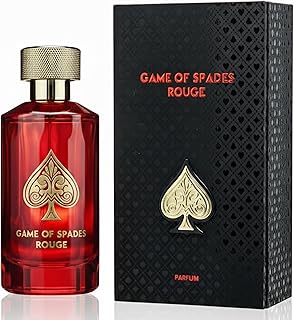Jo Milano Game of Spades Rouge Parfum Spray | 3.4 oz (100ml) | Oud Wood, Sugar, Warm, Spicy, Orange, Saffron Scent | Long Lasting Fragrance for Men and Women (Unisex)