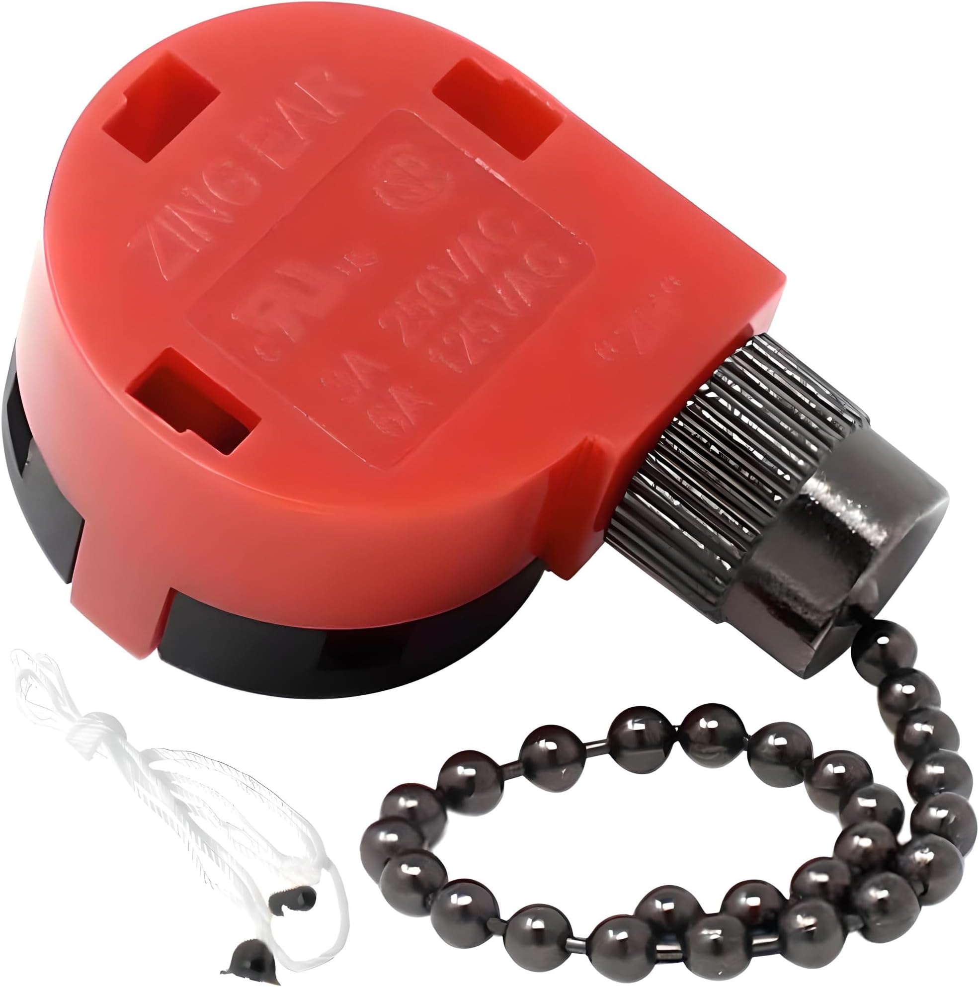 Zing Ear ZE-268S1 Fan Pull Chain Switch 3 Speed 4 Wires Replacement Three Way Four Position Rotary Motor Controller Repair Kit 3A250VAC 6A125VAC for Ceiling Overhead Fans & Floor Fans - Black Nickel