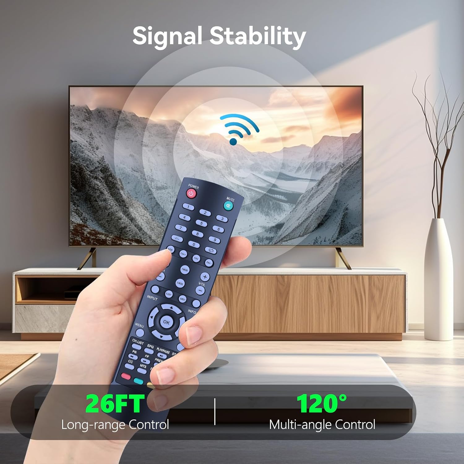 New Replacement Remote Control for RCA Smart TV RTU4300 RTU4002 RTU5820 image 4