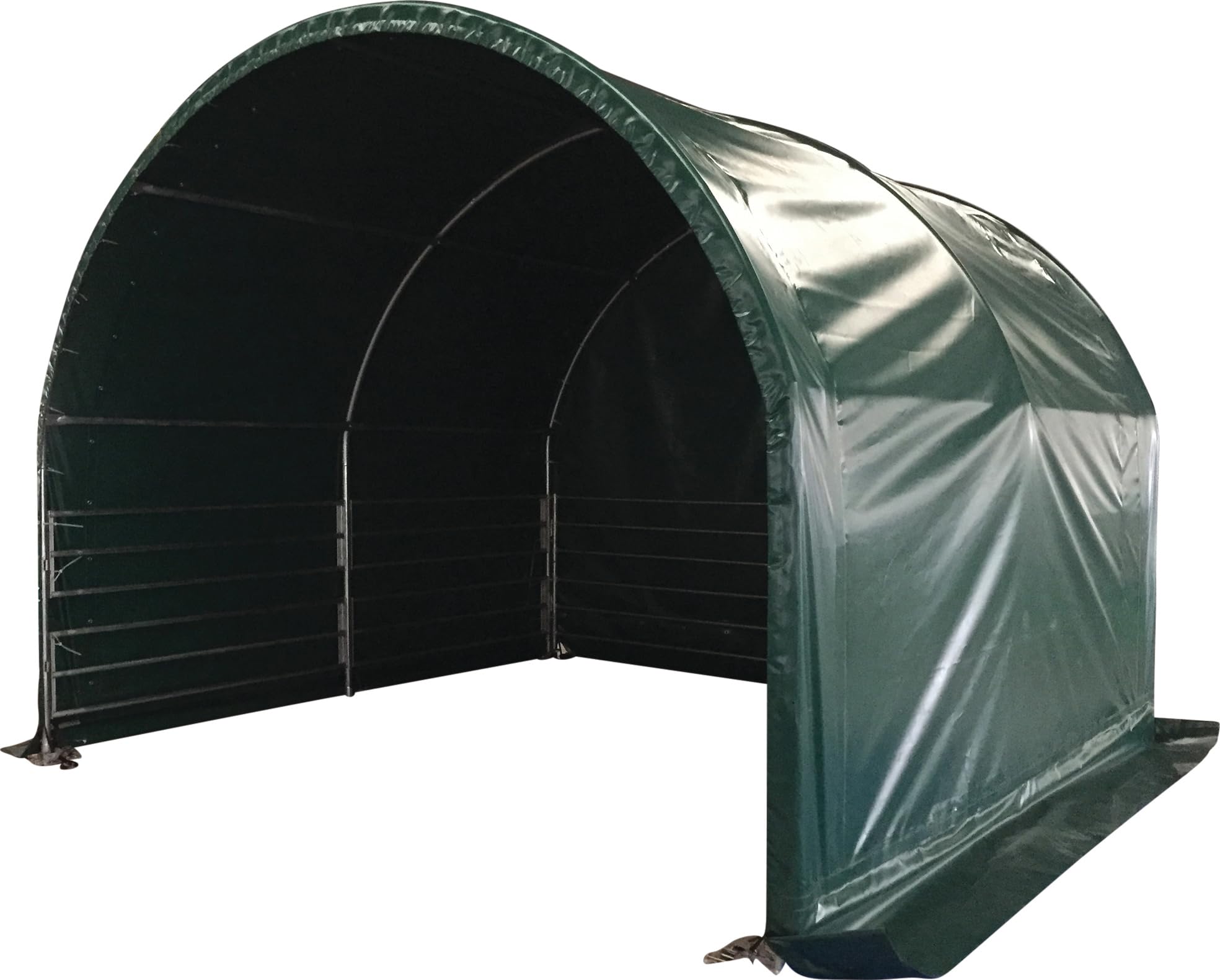 P. Lindberg Weideunterstand Weidezelt 4x4m aus PVC 610 g/m²