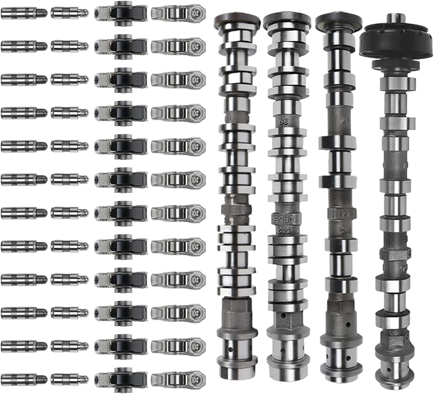 3.6L Engine Rocker Arms & Valve Lifters Kit 48Pcs Fits for Pacifica Voyager for Dodge Durango for Jeep Gladiator Grand Cherokee Wrangler for Ram 1500 3.6L V6 DOHC OE 05047896AD 05184296AH