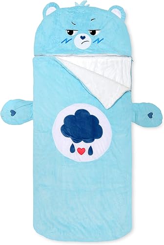 Miniatura 2 de iscream Care Bears - Colección de sacos de dormir con cremallera y forro polar sintético, 73 x 25 pulgadas