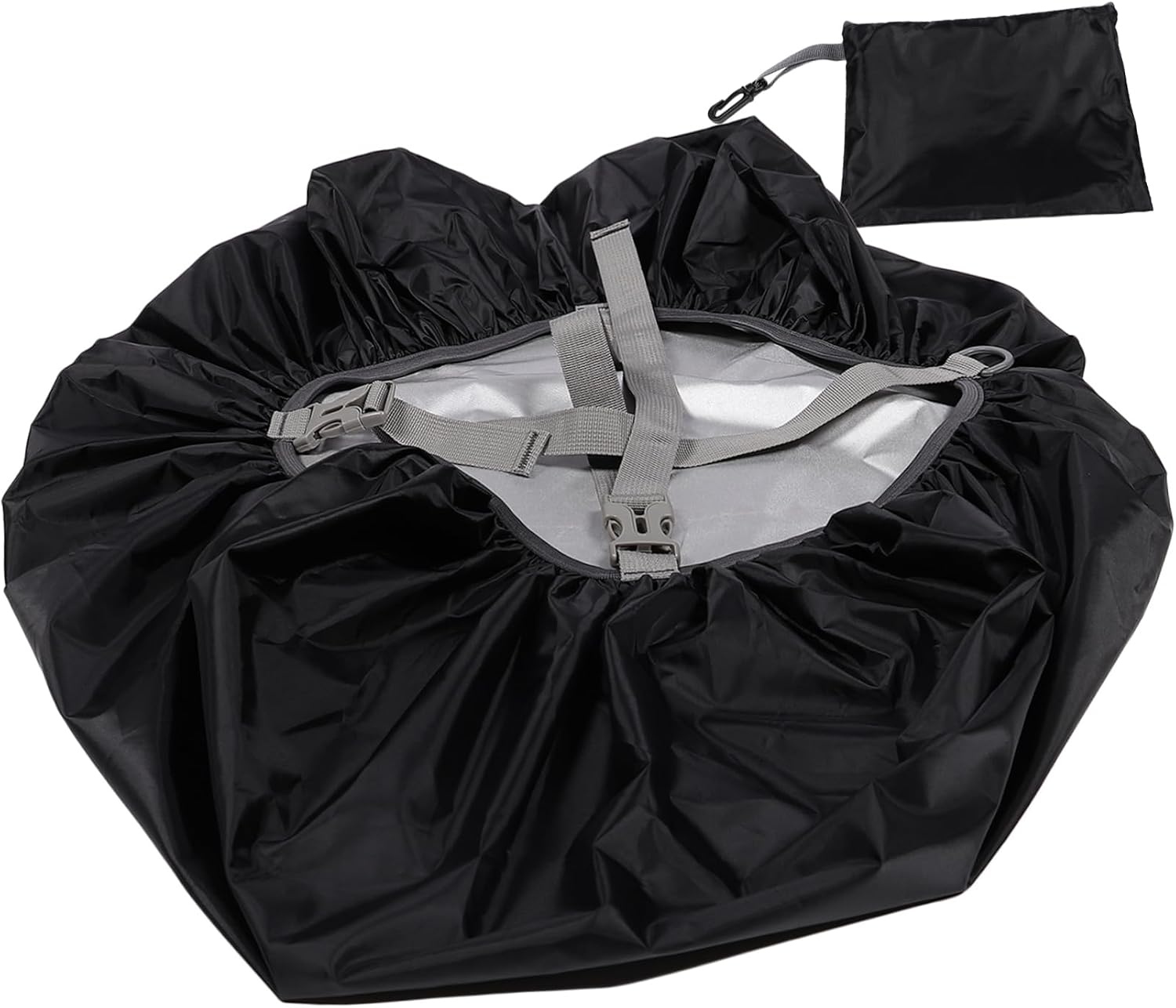POPETPOP 1Set Outdoor Backpack Rain Cover Protector for Hiking Camping and Biking Capacity with Compact Storage Bag Antislip Design for Enhanced Durability