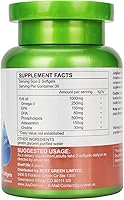 Vista 2 de 2 Bottles Antarctic Krill Oil 1000 mg with Omega-3s EPA, DHA, Astaxanthin and Phospholipids 60 Softgels Supplement No Fishy Aftertaste for Joint