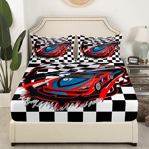 Miniatura 10 de Juego de sábanas para niños con diseño de dibujos animados para niños, niñas, adolescentes, maquinaria de tractor, camiones, juego de ropa de cama