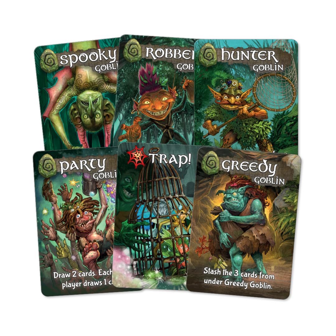 Good Games Publishing | Fairy Season | Juego De Cartas Fantasy Standalone, Goblin Chiefs, Recolección De Hadas, Trampas Y Estrategia Rápida | 3-5 Jugadores | 20 Minutos