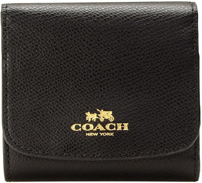 coach crossgrain leather small wallet