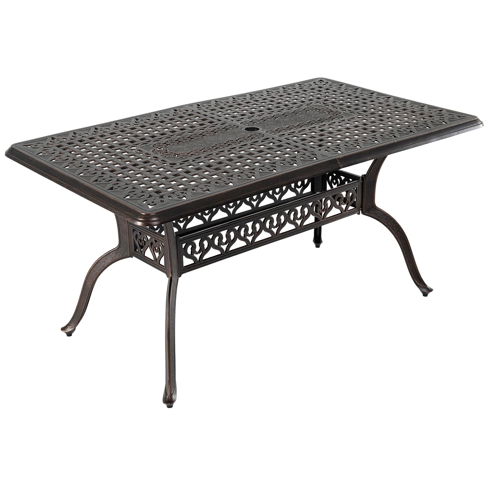 Table à manger extérieure de bistrot pour des repas conviviaux en terrasse en famille