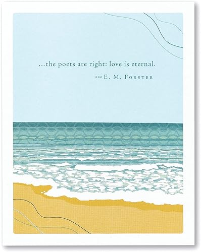 Miniatura 7 de Compendium Positively Green - Paquete de 4 tarjetas de condolencias, diseños surtidos, 5.38 x 4.25 pulgadas