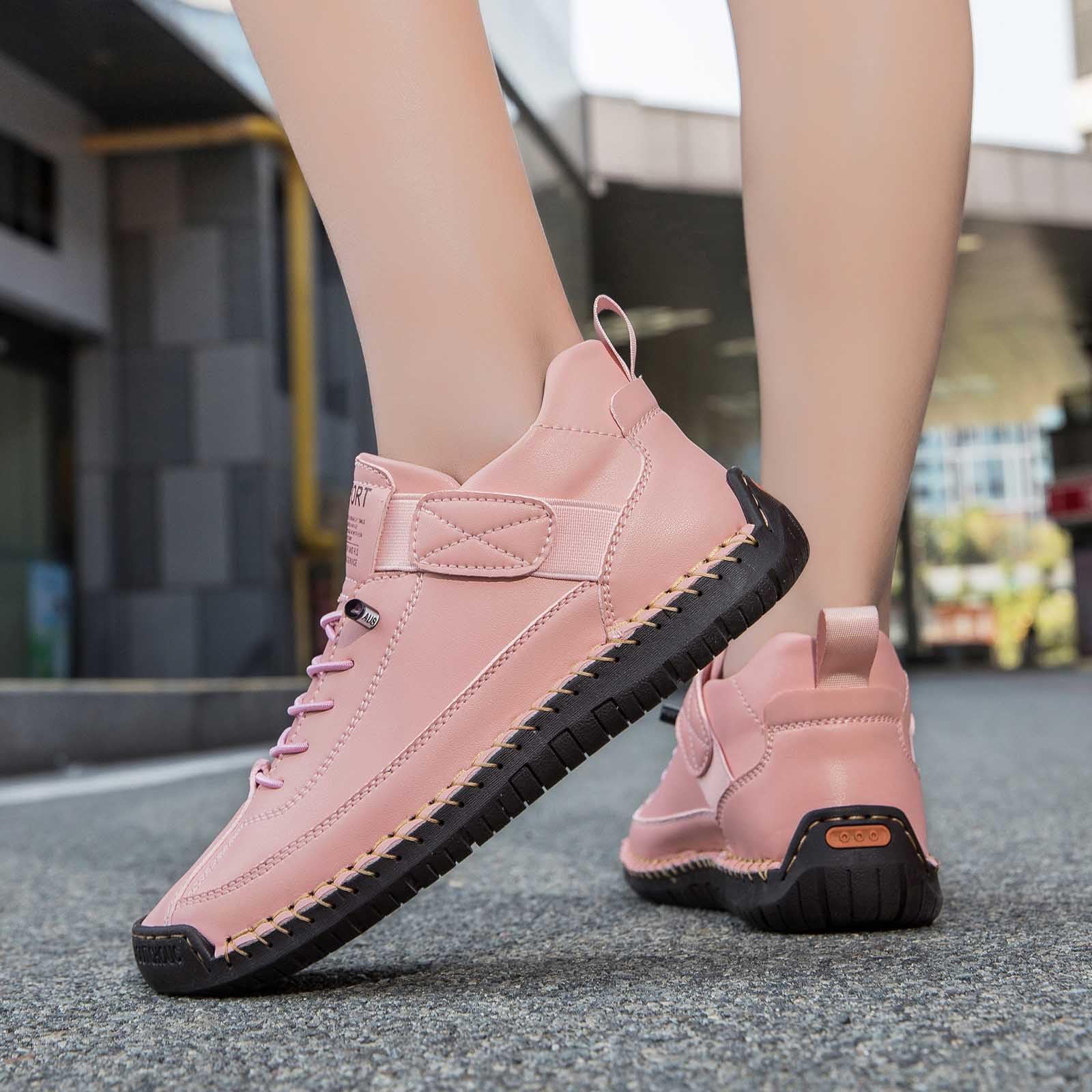 Scarpe Ortopediche Donna Senza Lacci Leggere Ciabatte Casa Scarpe da Casa Morbida Sneakers Sneakers da Camminata Outdoor Traspirante e Confortevole Traspirante Antiscivolo Leggere per Il Tempo Libero