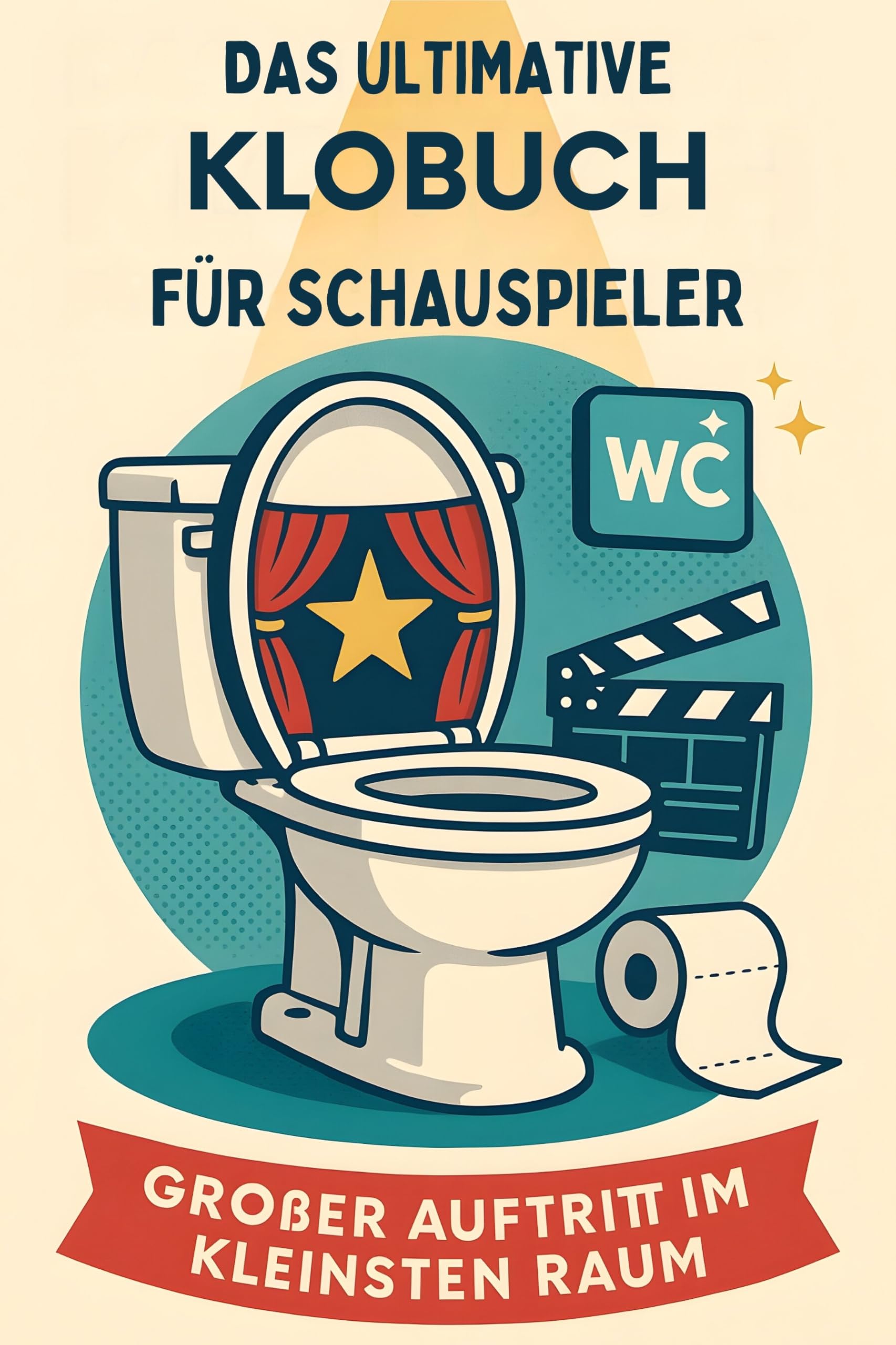 Das ultimative Klobuch für Schauspieler: Großer Auftritt im kleinsten Raum. Lustiges Geschenk mit Lifehacks, Fun Facts und Geschichten