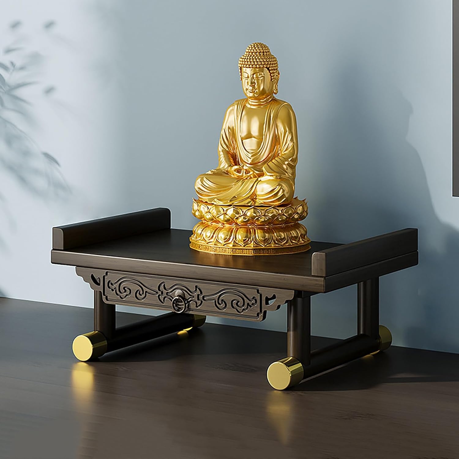 輪島塗り漆器 卓上膳 黒色円形漆器 大きめ 5客 木箱入り おしました