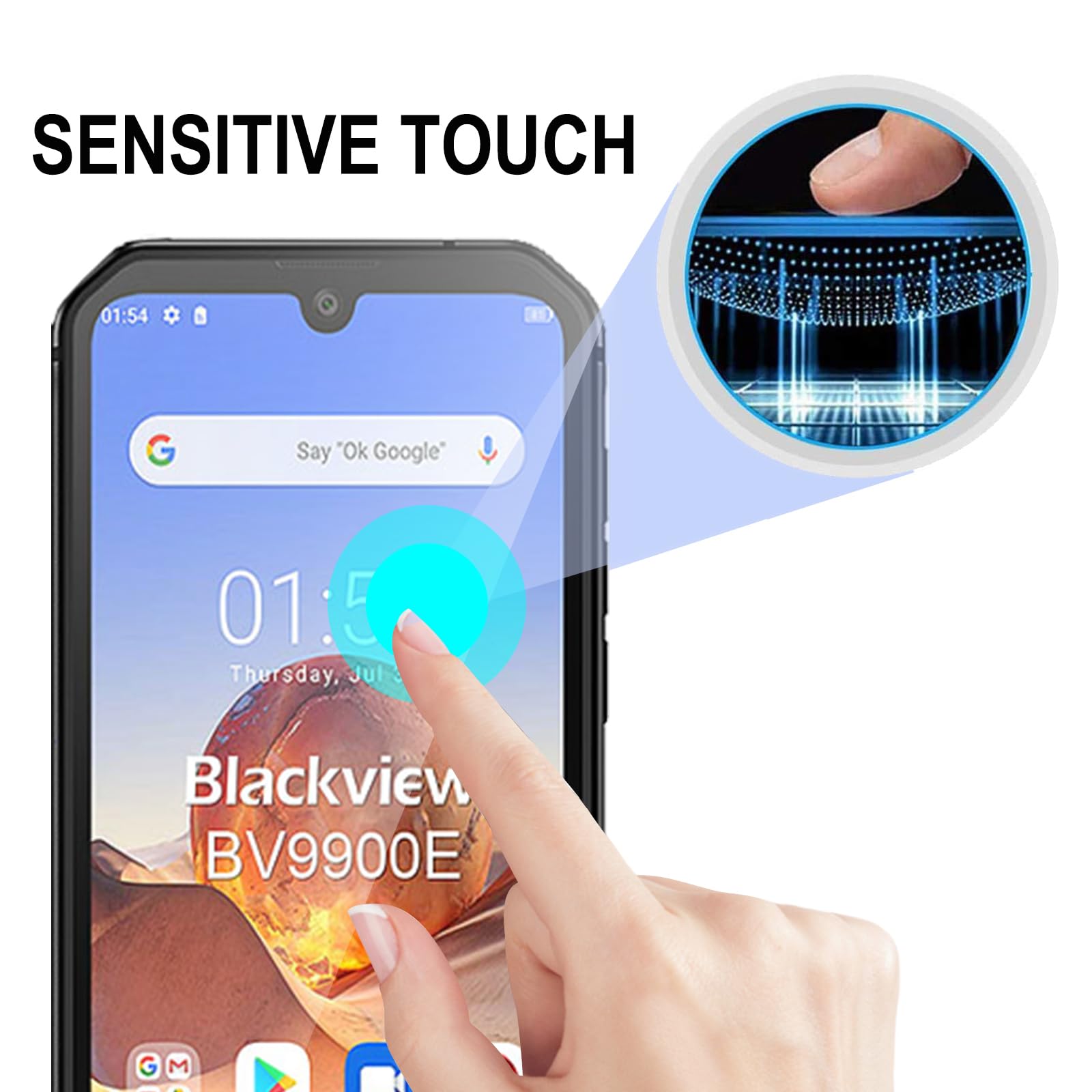 Vaxson TPU Pellicola Privacy, compatibile con Blackview BV