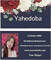 Vista 35 de Tarjetas de visita impresas papel de cobre opaco y mate, diseño de tarjetas de visita personalizadas de 3.5 "x 2", puede agregar sus fotos