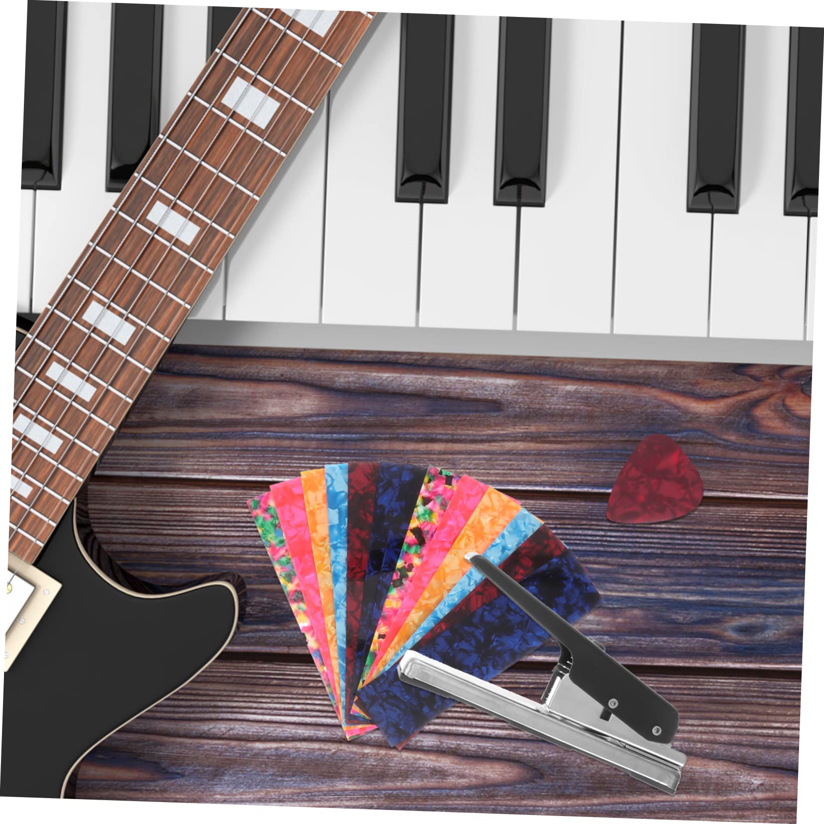 Outil de Fabrication Portable pour Médiators de Guitare, 29 Pièces