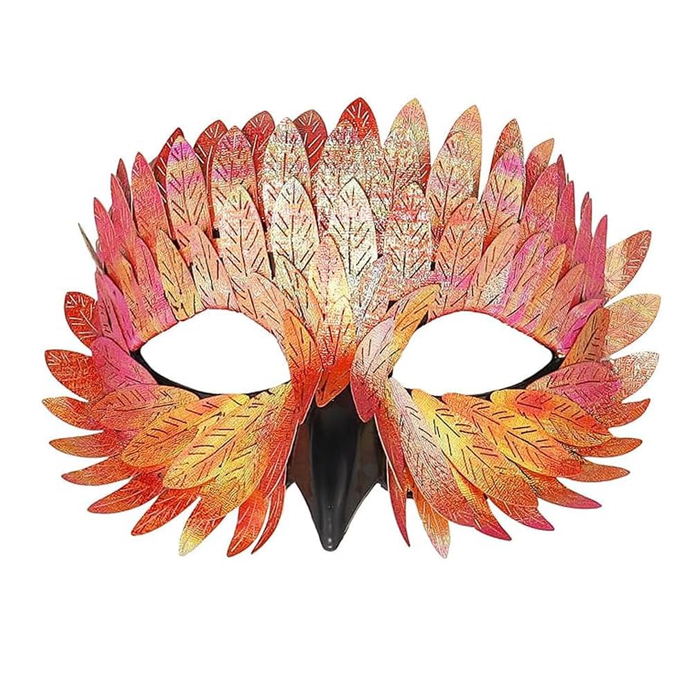 Masque Bal Masqué Femme Coloré Plumes Masque Venitien Carnaval Accessoire Soirée Déguisement Élégance et Mystère
