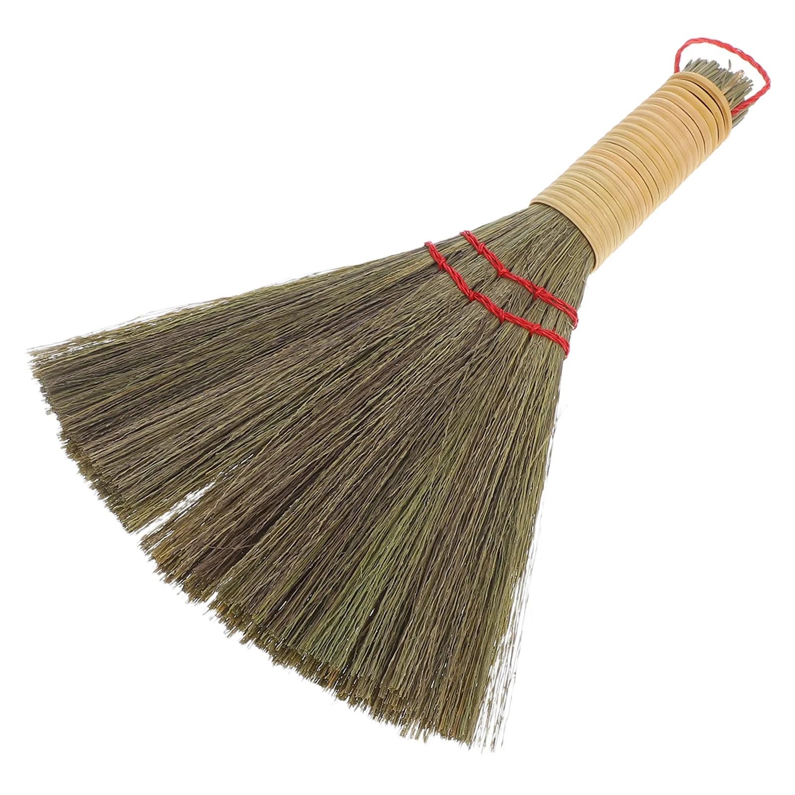 Palm Broom Dust Brush Cleaning Small Car Broom Corn Brooms for Sweeping Outdoor Fireplace Replacement