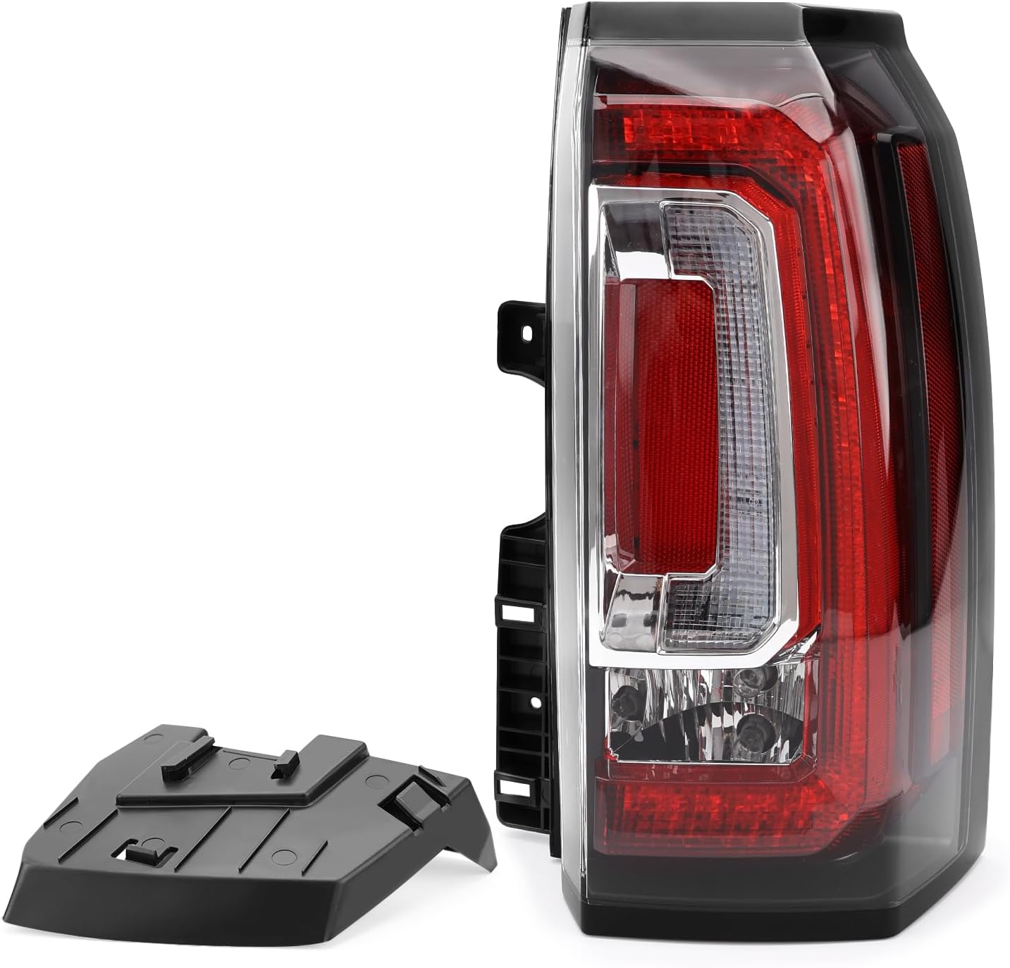 Tail Lights Assembly Compatible With GMC Yukon/Yukon XL 2015 2016 2017 2018 2019 2020 Left Driver Side Taillights Brake Turn Signal Assembly With Bulb Replaces#84536242 23380459 GM2800268