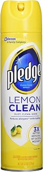 Pledge DRACB723725CT Lemon Clean Furniture Spray - 9.7 ozPack of 1