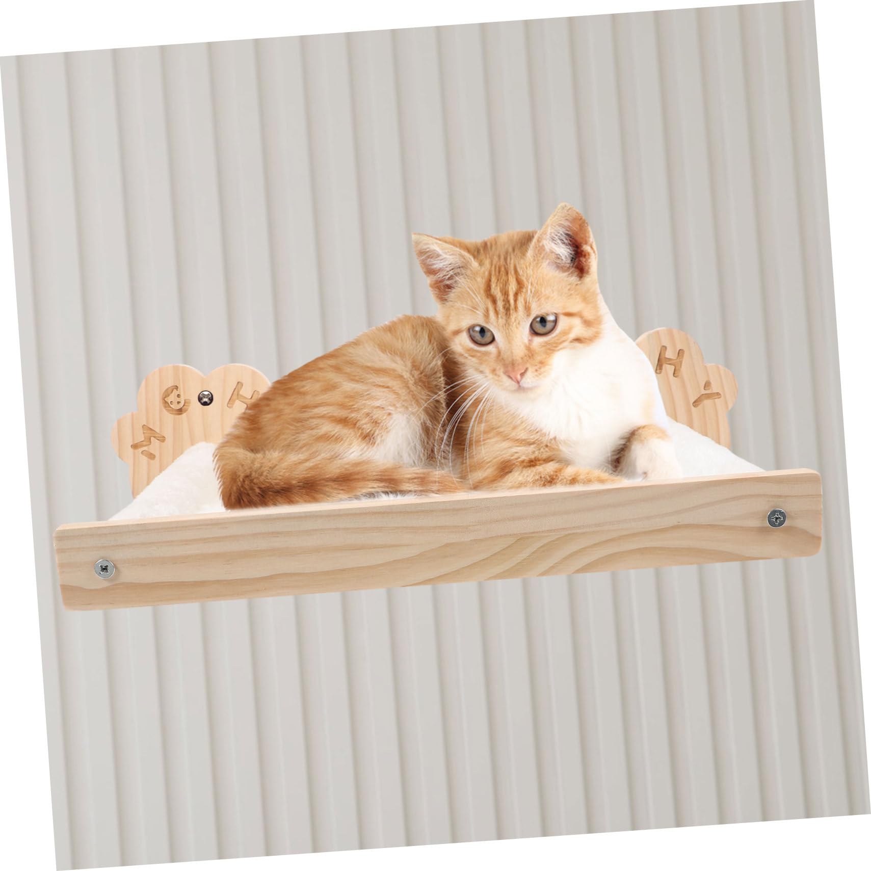 ABOOFAN Étagère pour Hamac Suspendu Pratique Et Confortable Mobilier Wall-Mounted pour Économique pour Économiser De Espace Et Un Détente à Animal