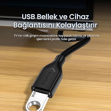 VegGieg USB 2.0 Extension Cable 1.5 Meters