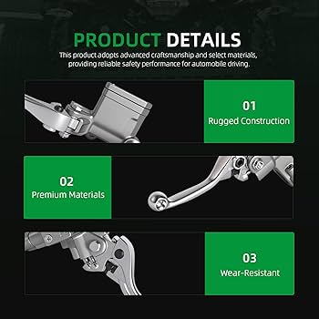 Amazon.com: Riyhch Front Brake Master Cylinder 5XC-W2587-00-00 For