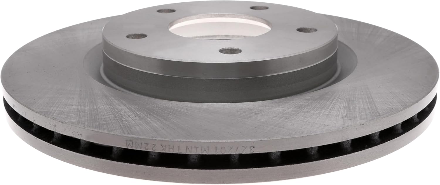 ACDelco Silver 18A81470A (19339944) Non-Coated Front Disc Brake Rotor