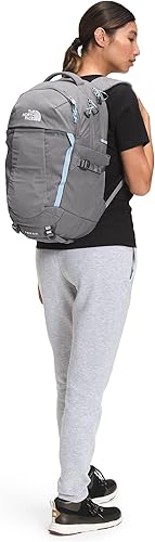 Miniatura 6 de THE NORTH FACE Mochila para portátil Recon Everyday para mujer, Zinc, gris oscuro jaspeadoazul polvo, Classic