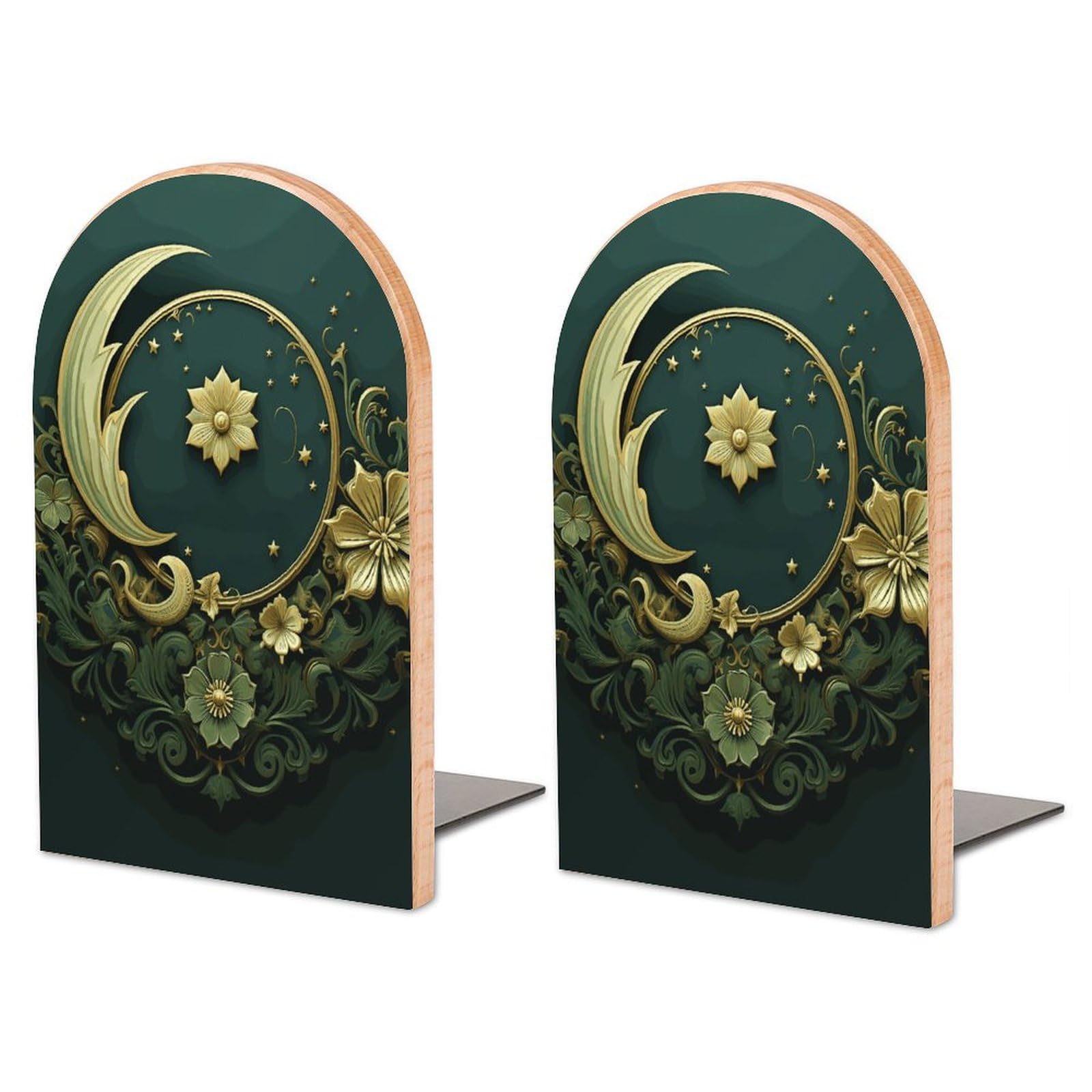 Serre-livres Ramadan stop livres qui tombent grand format hêtre 17cm