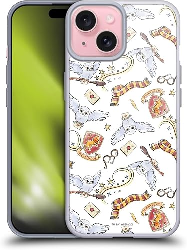 Vista 134 de Head Case Designs Funda de gel suave con licencia oficial de Harry Potter Slytherin, diseño de Reliquias de la Muerte XIII compatible con Apple