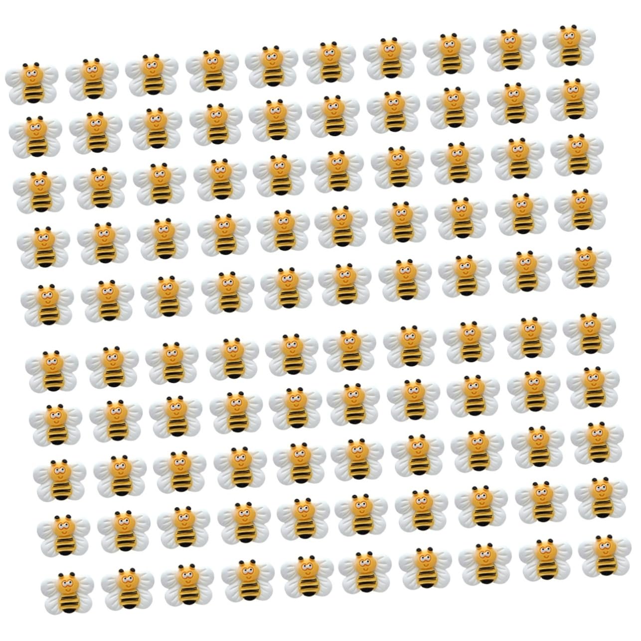 Happyyami Chinchetas con Forma De Abeja Chinchetas Adornos para El Pulgar De Abeja De Mapa De Viaje con Bonitos Suministros 25 Piezas x 4