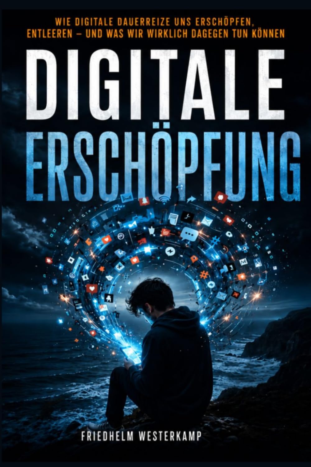 Digitale Erschöpfung: Wie digitale Dauerreize uns erschöpfen, entleeren — und was wir wirklich dagegen tun können