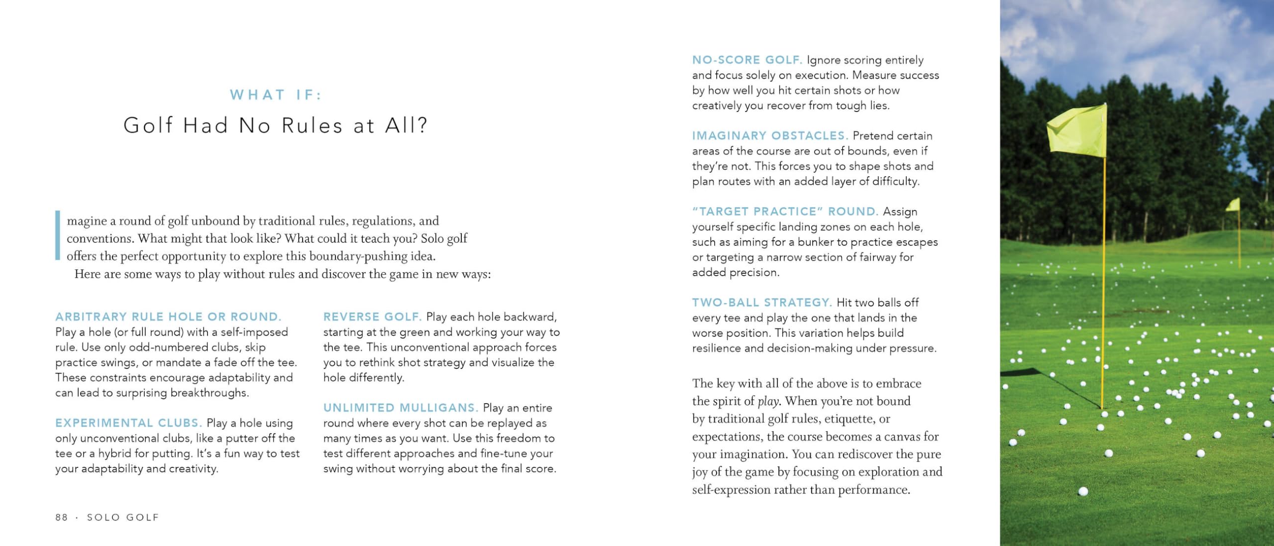Solo Golf: The Zen of Playing Alone and How It Can Transform Your Game