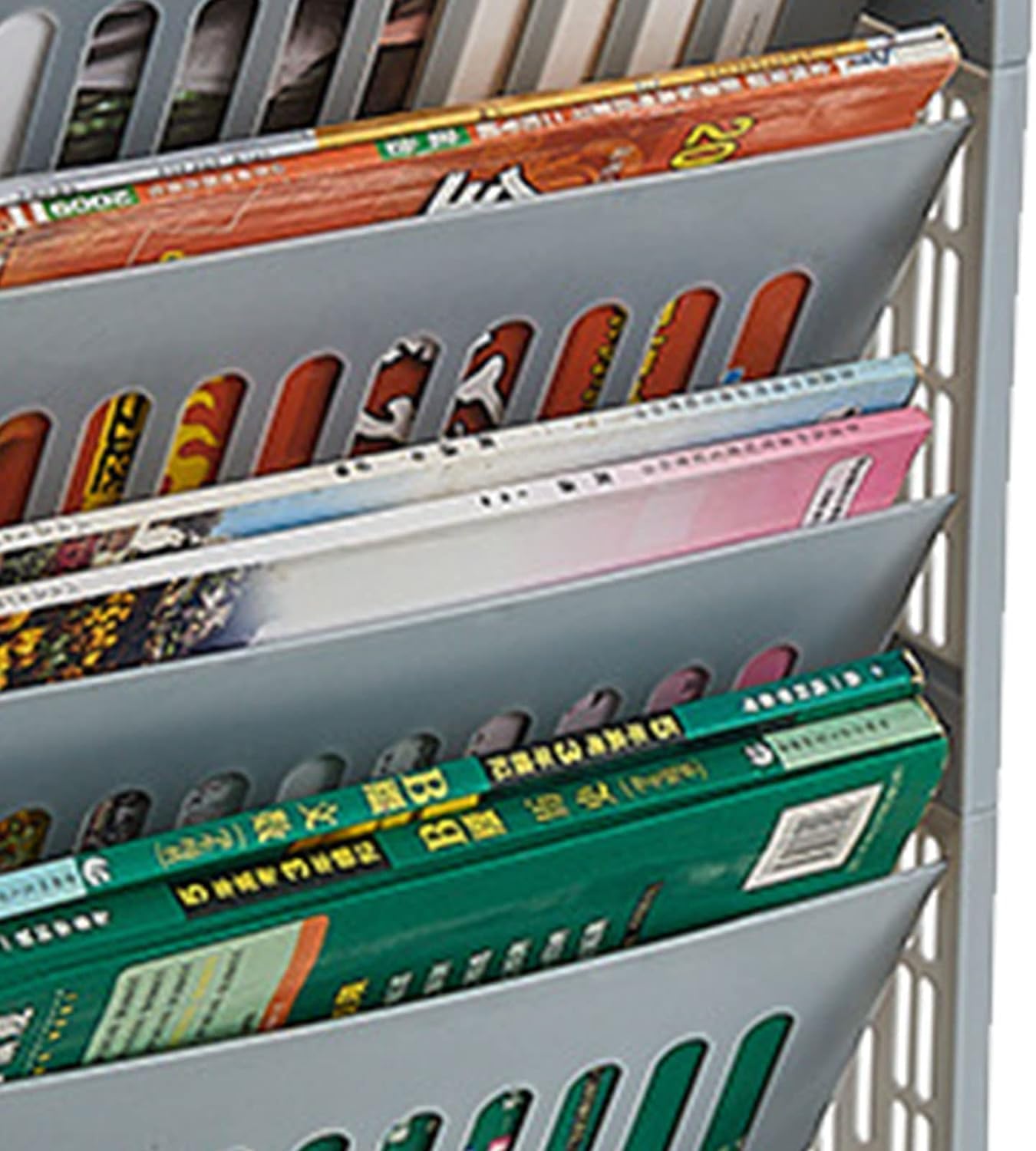 Bookshelf da 5 Strati ristretto scrivania Unica scaffali di Libri in Classe per la grido di stoccaggio di archiviazione per Display di Semplice scaffale di libreria