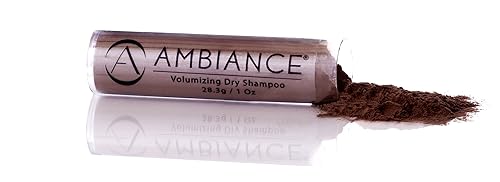 Miniatura 3 de Ambiance - Champú seco natural en polvo para cabello oscuro, sin aerosol, tamaño de viaje, color morena, no tóxico, sin benceno, voluminizador,