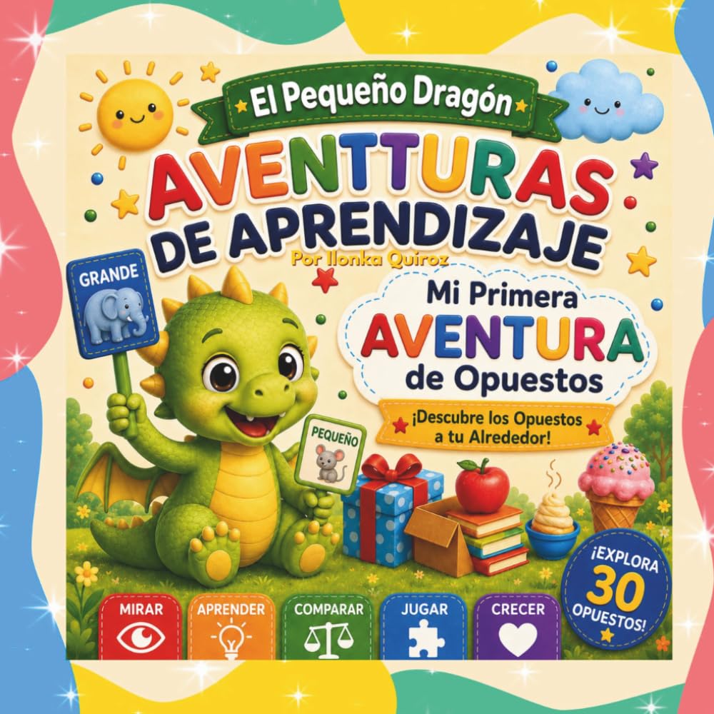 El Pequeño Dragón: Aventuras de Aprendizaje –Mi Primera Aventura de Opuestos (Little Dragon Learning Adventures)
