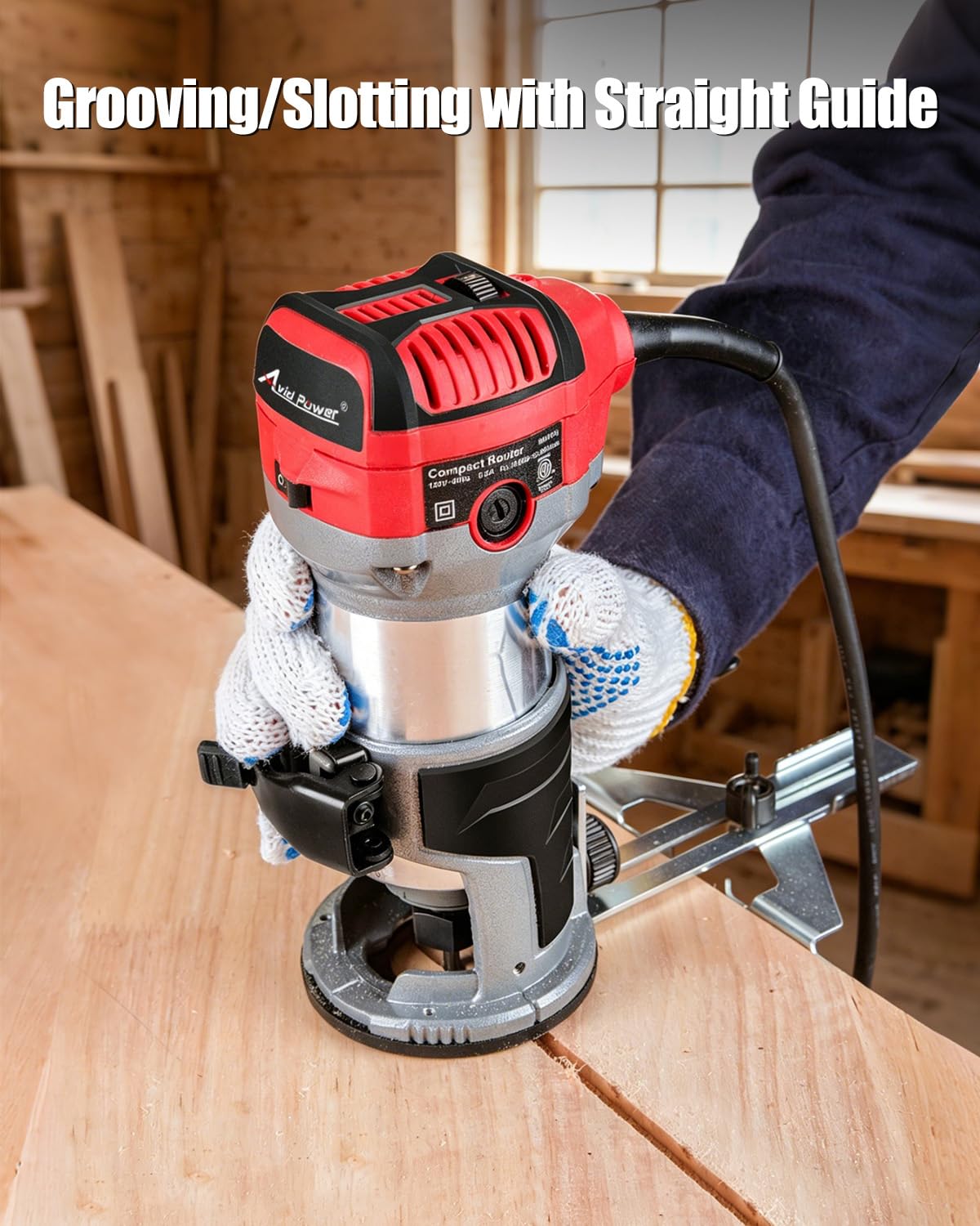 AVID POWER Router - Woodworking Power Tool -4