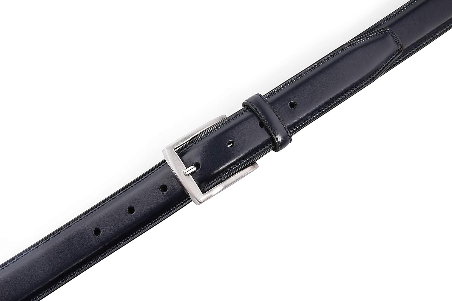 Fabio Valenti Genuine Leather Dress Belts For Men - Mens Belt For Suits, Jeans, Uniform With Single Prong Buckle - Image 3