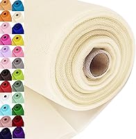 Vista 72 de Rollos de tela de tul blanco de 54 pulgadas por 20 yardas, perno de carrete de tutú para decoración de bodas, falda tutú de baby shower, envoltura