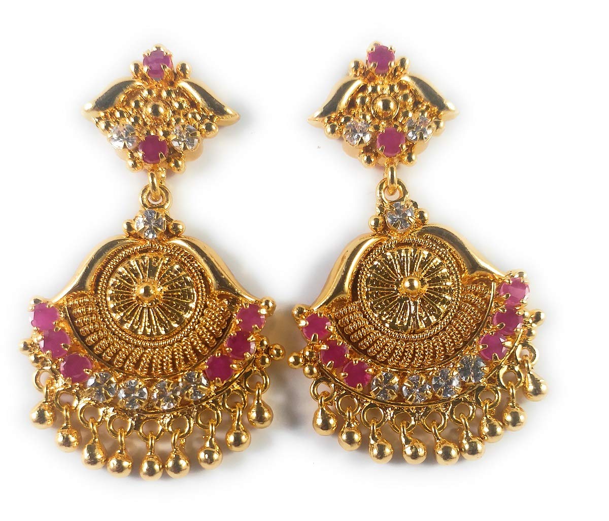 See full amazon price history chart for AFJ GOLD One Gram Gold Plated Stone Earring for Women And Girls AFJ GOLD One Gram Gold Plated Stone Earring for Women And Girls (B07WJB4FML) Amazon Price History, Amazon Price Tracker
