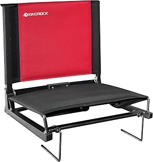 KINGROCK Stadium Seats for Bleachers with Back Support, Portable Folding Padded Stadium seat